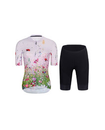 RIVANELLE maillot corto y pantalón corto - IN BLOOM - negro/rosa/multicolor